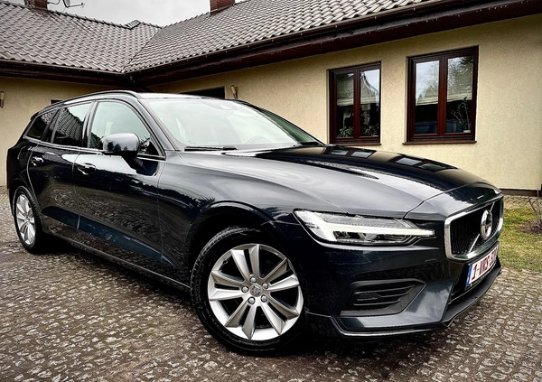 Volvo V60 cena 69900 przebieg: 183000, rok produkcji 2019 z Niemodlin małe 781